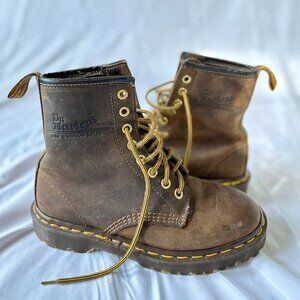 Dr. Martens Brown Boots - Made in England